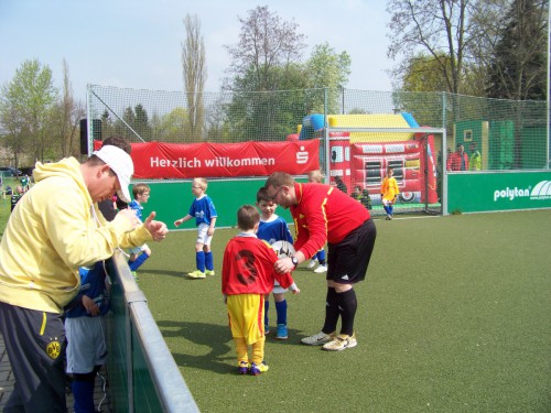 1. Sparkassencup im Fußball bei uns